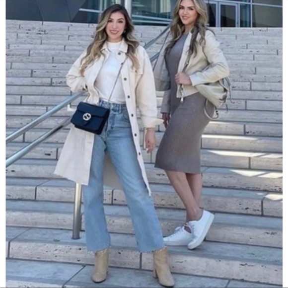 NWT Bloggers Favorite ZARA Corduroy Overshirt - Picture 7 of 16